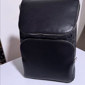 Calvin Klein Black and Gray Men's Backpack